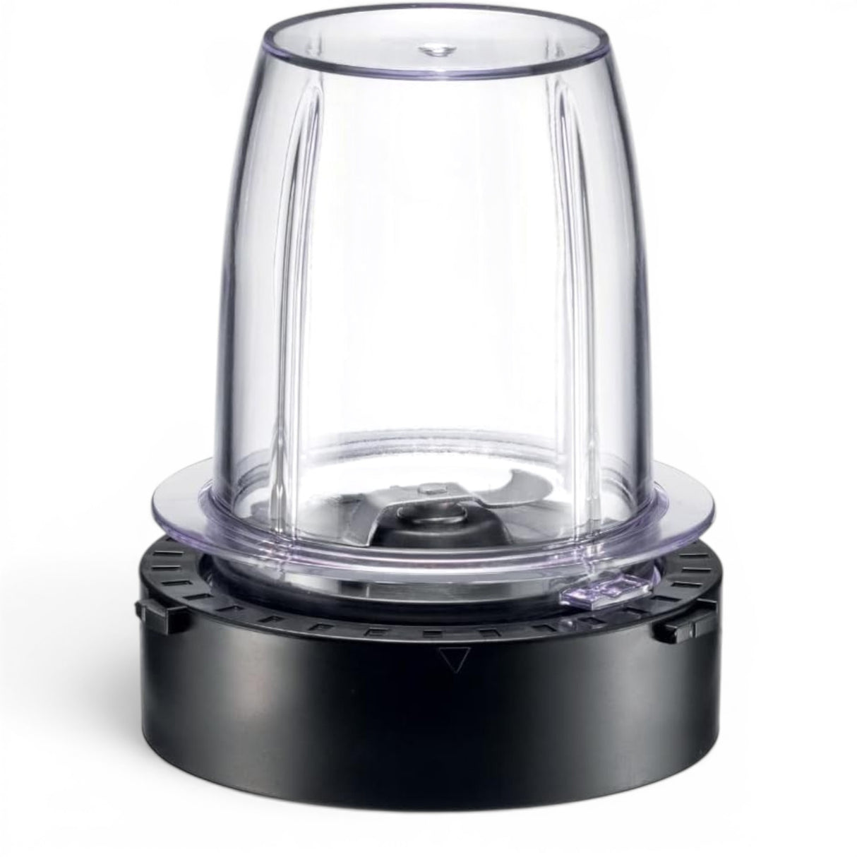 Taghareed Kenwood glass blender with stainless steel blades and black base, 1000W, 2L capacity, ideal for smoothies and grinding.