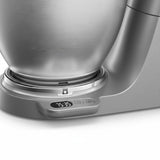 Taghareed Kenwood Titanium Chef Baker XL stand mixer in silver, with 7L stainless steel bowl and planetary mixing system.