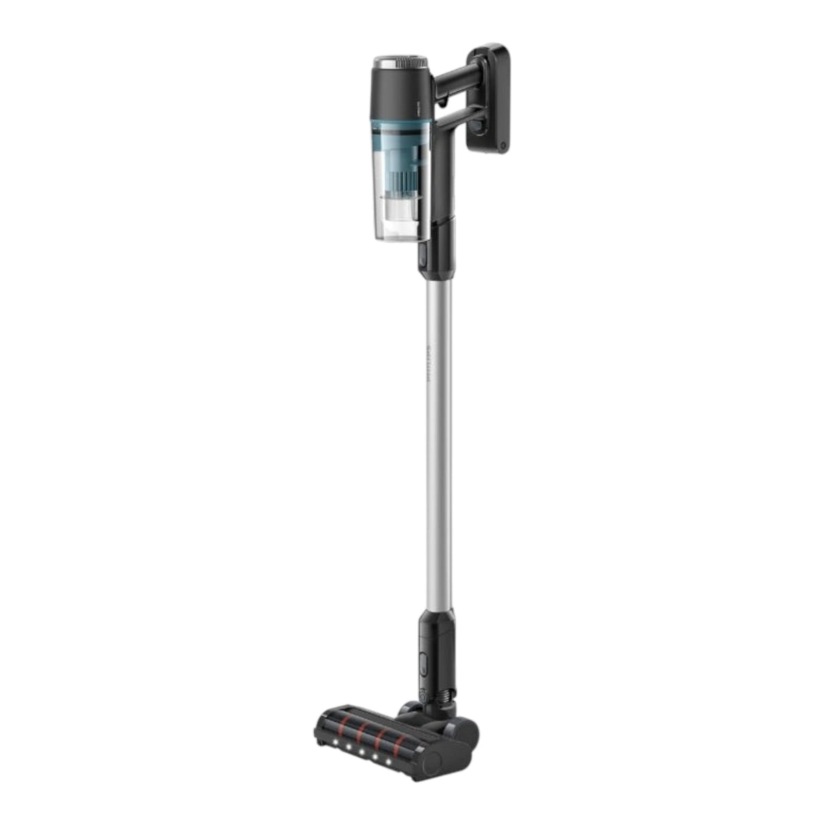 Taghareed Philips 3000 Series cordless vacuum cleaner with LED nozzle and 25.2V battery, 60 min runtime.