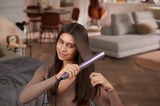 Taghareed Philips 5000 Series BHS530/03 purple hair straightener with ThermoShield technology and 2x Ionic Care