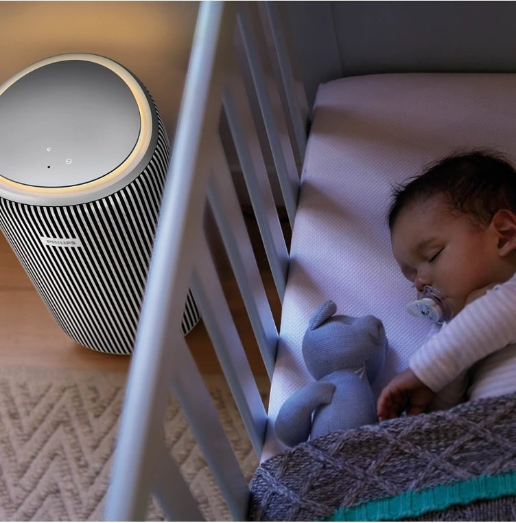 Taghareed Philips Smart Air Purifier 4200 Series AC4220/12 with 4-layer HEPA filter, quiet operation, and smart sensors.