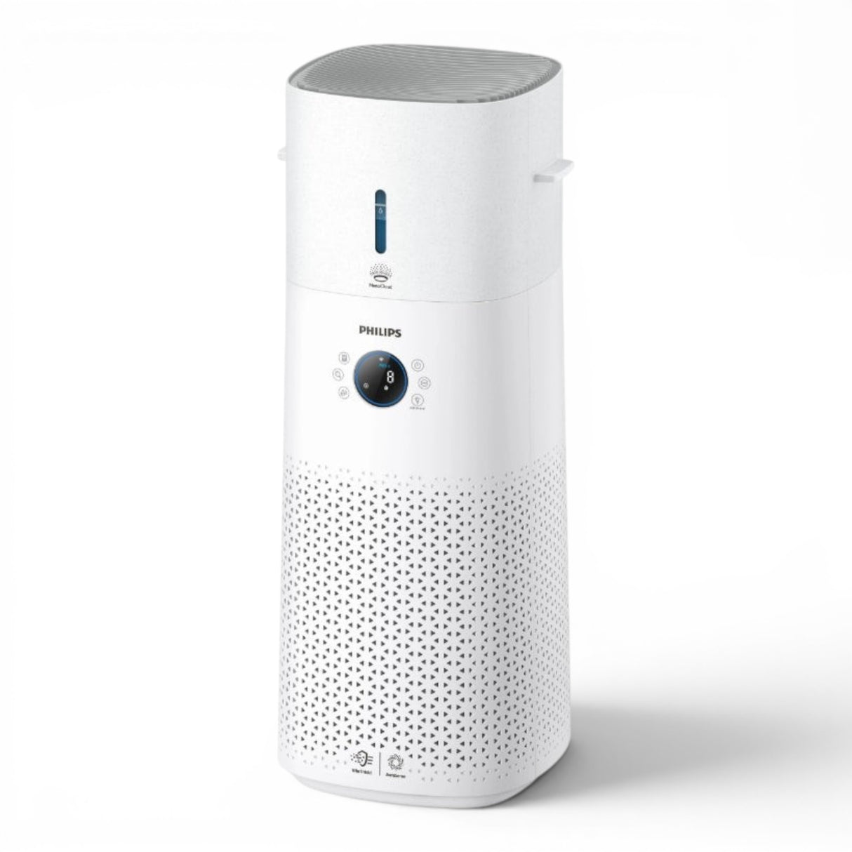Taghareed Philips Series 3000 2-in-1 white air purifier and humidifier with digital display and HEPA filter