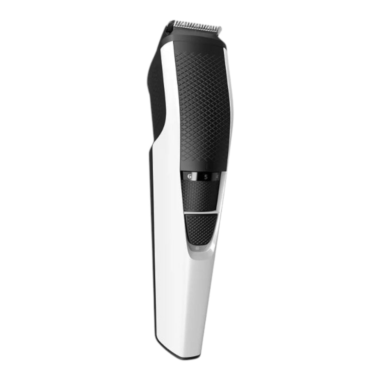 Taghareed Philips Beardtrimmer Series 3000 BT3206/14 with Lift & Trim technology, stainless steel blades, 10 length settings, and a white and black design.