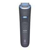 Taghareed Philips Beard Trimmer Series 3000 BT3617/15, grey with blue accents, 20 length settings, Lift & Trim technology, wet & dry use.