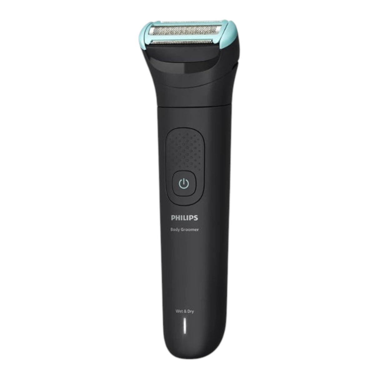 Taghareed Philips Body Groomer 5000 Series BG5475/15, black with teal accents, wet & dry, 3 combs included.