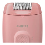 Taghareed Philips Epilator Series 2000 BRE229/00, pink, corded, compact design with non-slip grip for easy hair removal.