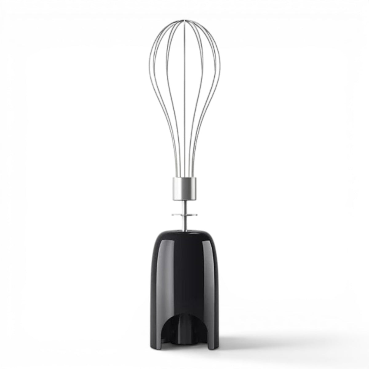 Taghareed black 5000 Series hand blender with whisk attachment, 1200W ProMix and SpeedTouch technology.