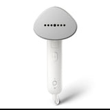 Taghareed Philips 3000 Series handheld garment steamer, white, compact and foldable design, 1000W, 20g/min steam.