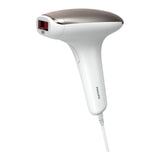 Taghareed Philips Lumea Advanced IPL 7000 Series BRI921/60 hair removal device, white and rose gold, with IPL technology for long-lasting smooth skin.