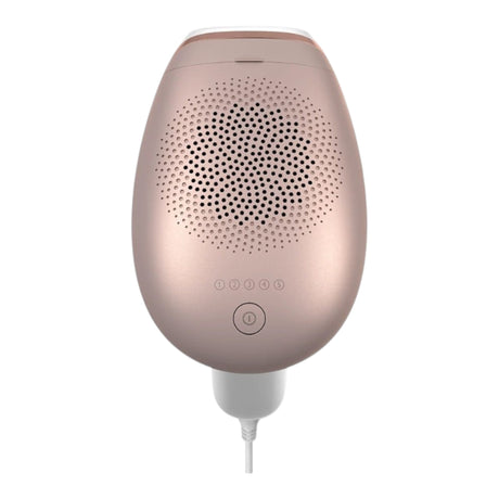 Taghareed Philips Lumea Advanced IPL 7000 Series BRI921/60 hair removal device in rose gold with 5 power levels and IPL technology.