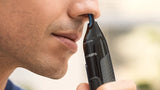 Taghareed Philips Nose Trimmer Series 3000 NT3650/16, black, washable, with PrecisionTrim and Protective Guard technology.