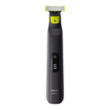 Taghareed Philips OneBlade Pro QP6530/23 electric trimmer with a dual-sided blade and 12 length settings for beard grooming.