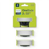 Taghareed Philips OneBlade Original replacement blades, 2-pack. Features Dual Protection System for comfortable, irritation-free shaving.