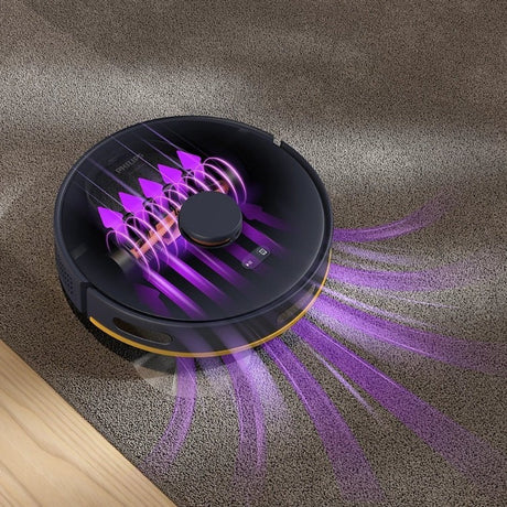 Taghareed Philips 2000 Series robot vacuum cleaner with 6000 Pa suction, LDS laser navigation, and auto-empty station.