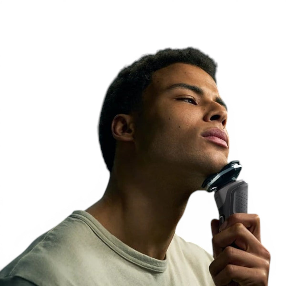 Taghareed Philips Shaver Series 5000 S5887/10 electric razor with 360° Flex Heads and SkinIQ technology for a close shave.
