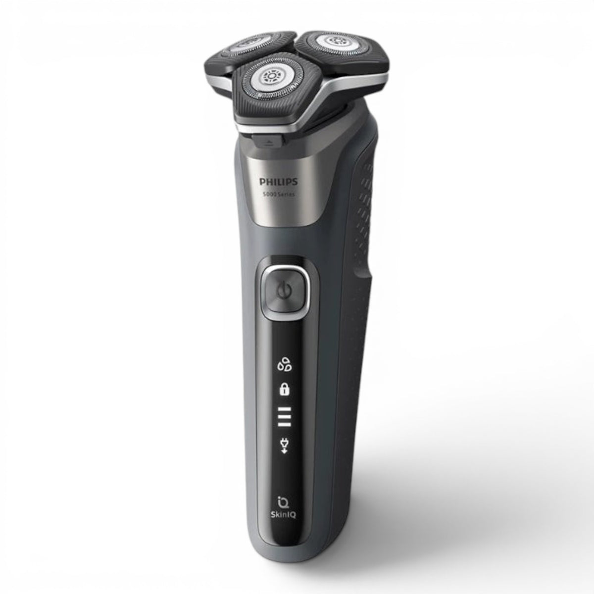Taghareed Philips Shaver Series 5000 S5887/10 electric shaver with 360° flex heads and SkinIQ technology for a comfortable shave.