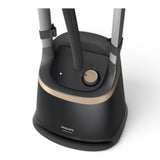 Taghareed Philips Stand Steamer 3000 Series with tilting StyleBoard, 2000W, 2L tank, removes wrinkles, odors, and 99.9% bacteria.