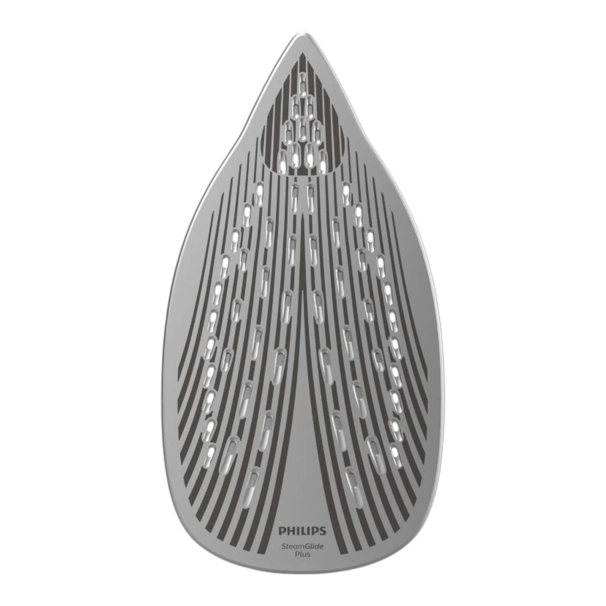 Taghareed Philips 5000 Series Steam Iron DST5010/16 soleplate with SteamGlide Plus coating and steam vents.